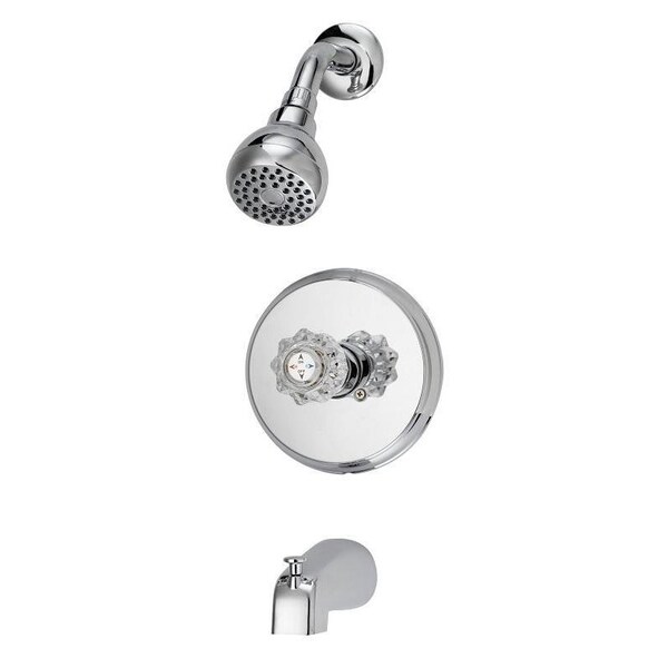 Boston Harbor Tub/Shower, Fixed Mount Showerhead, 1.75 gpm Showerhead